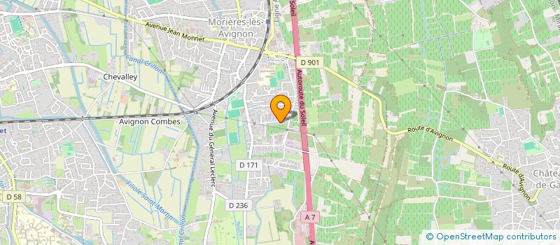 localisation de l'entreprise KASMI IMMO  MORIERES-LES-AVIGNON