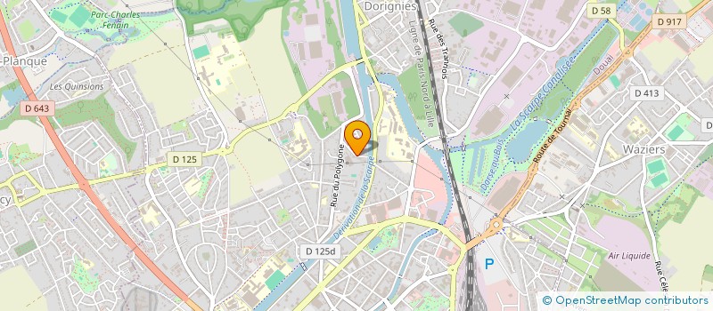 localisation de l'entreprise KASMIDUEZIMMO à DOUAI