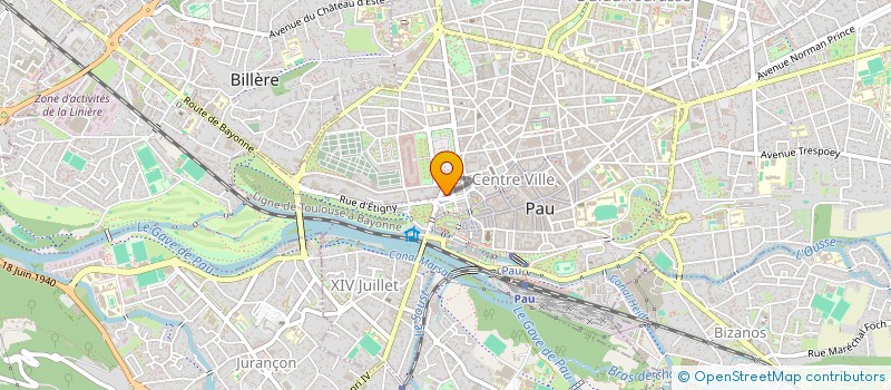 localisation de l'entreprise KASMIO à PAU