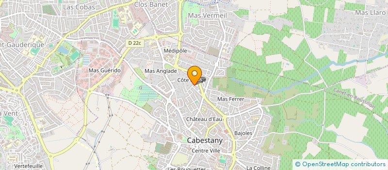 localisation de l'entreprise KASO  CABESTANY