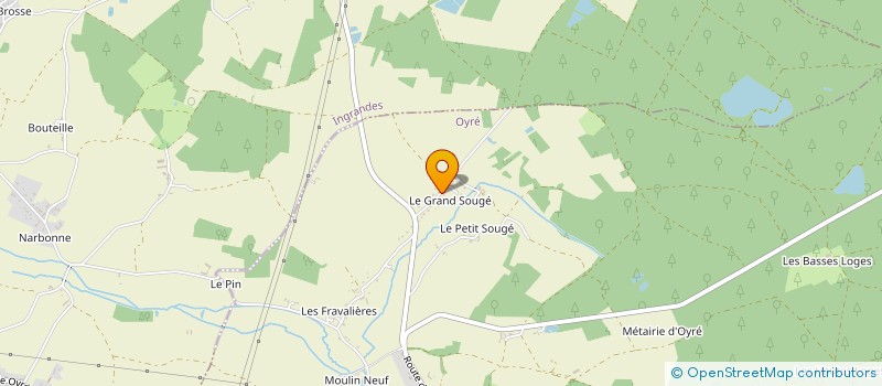 localisation de l'entreprise KASOLTER TP à OYRE