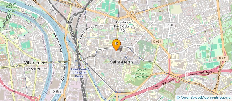 localisation de l'entreprise KASONGO TRANS à SAINT-DENIS