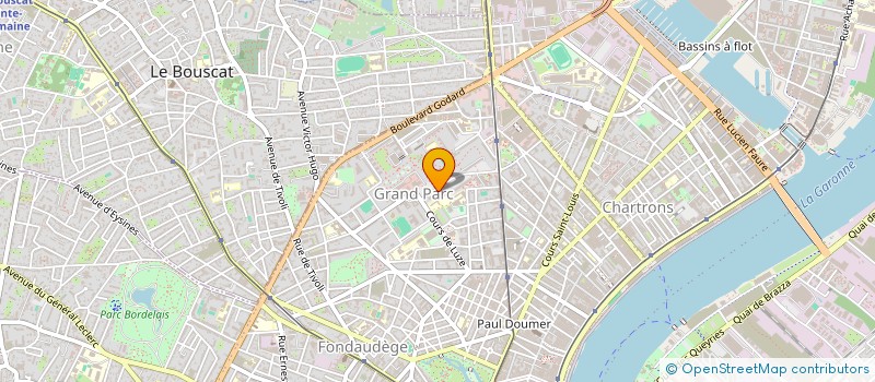 localisation de l'entreprise KASONGO TRANS à BORDEAUX