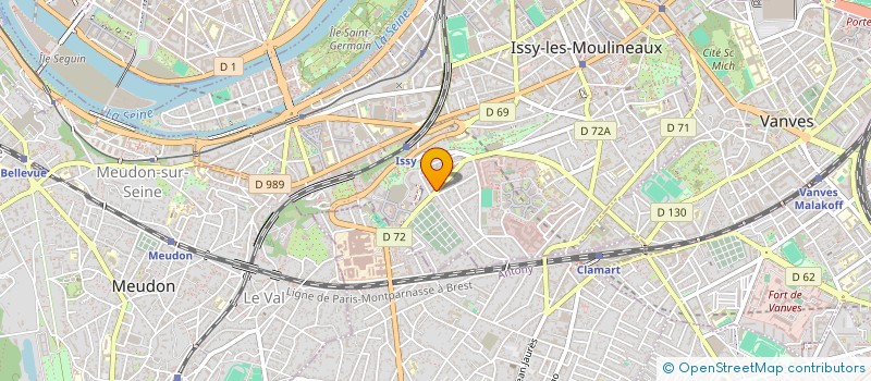 localisation de l'entreprise KASPARIAN ET COMPAGNIE à ISSY-LES-MOULINEAUX