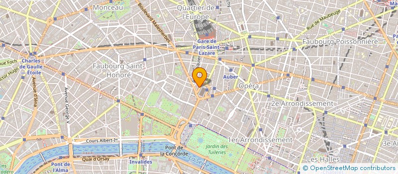 localisation de l'entreprise KASPIA MADELEINE  PARIS