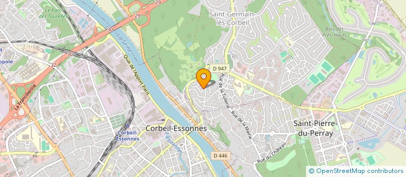 localisation de l'entreprise KASS à SAINT-GERMAIN-LES-CORBEIL