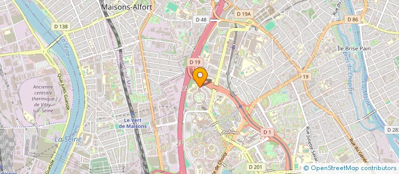 localisation de l'entreprise KASS  CRETEIL