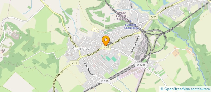 localisation de l'entreprise KASS IMMO à CHALINDREY