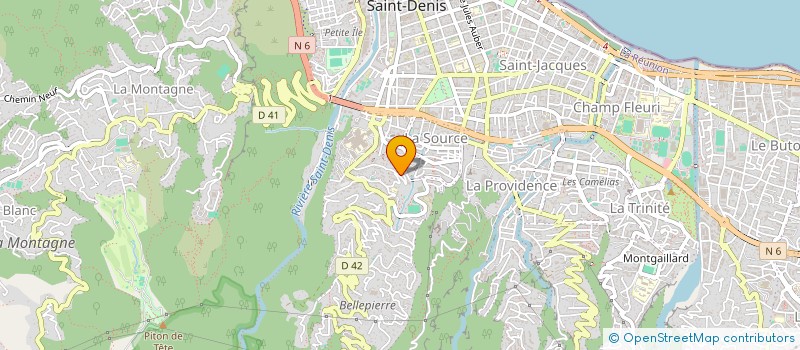 localisation de l'entreprise KASSAMALY CONSEIL & GESTION à SAINT-DENIS