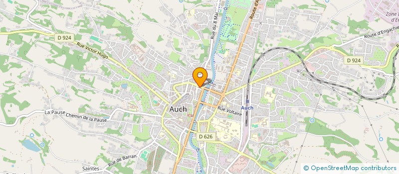 localisation de l'entreprise KASSANDRA BOUTIQUE  AUCH