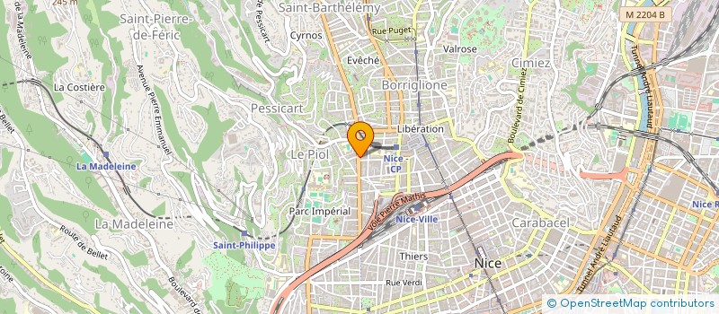 localisation de l'entreprise KASSAR à NICE