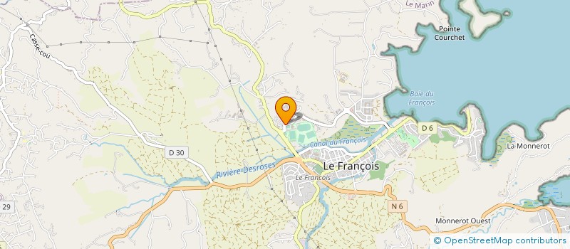 localisation de l'entreprise KASSAV AN TOUT SOSS  LE FRANCOIS