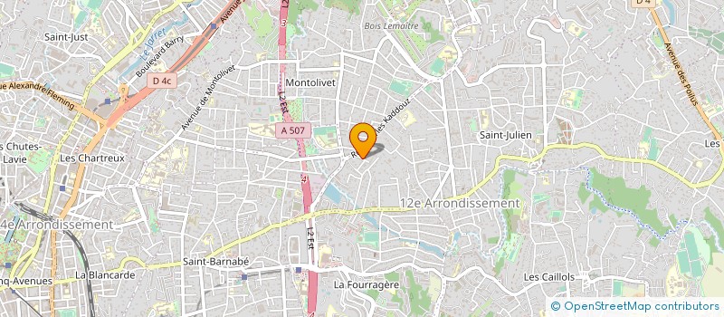 localisation de l'entreprise KASSAV EXPRESS à MARSEILLE