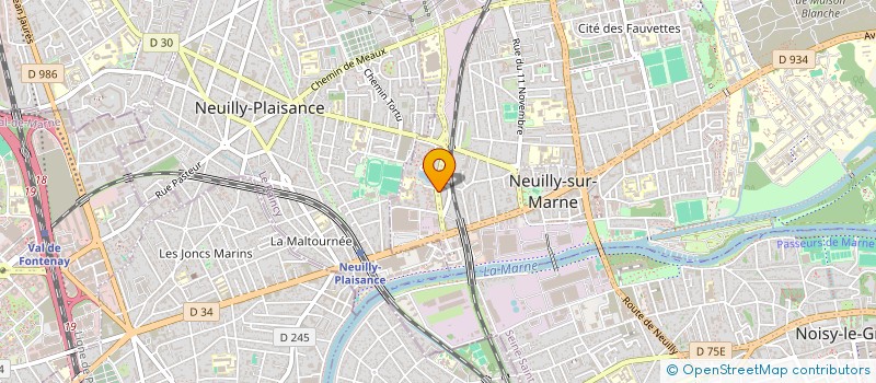 localisation de l'entreprise KASSIM à NEUILLY-SUR-MARNE