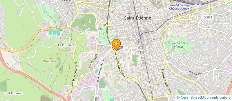 localisation de l'entreprise KASSIMA AIDE LES AMIS DES ENFANTS ORIGINAIRE DE LA REPUBLIQUE DEMOCRATIQUE DU CONGO à SAINT-ETIENNE