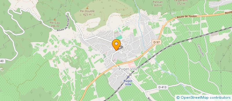 localisation de l'entreprise KASSIOPEE  PUGET-VILLE