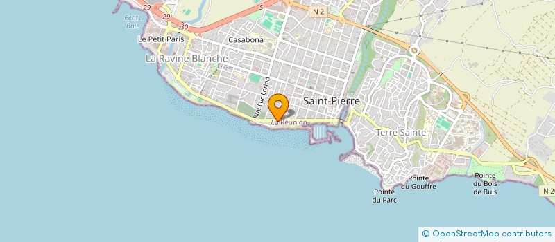 localisation de l'entreprise KASSIS PATISSERIE  SAINT-PIERRE