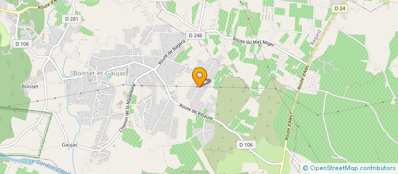 localisation de l'entreprise KASSOYA  BOISSET-ET-GAUJAC