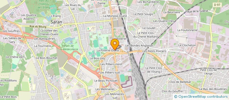 localisation de l'entreprise KASSUS à SARAN