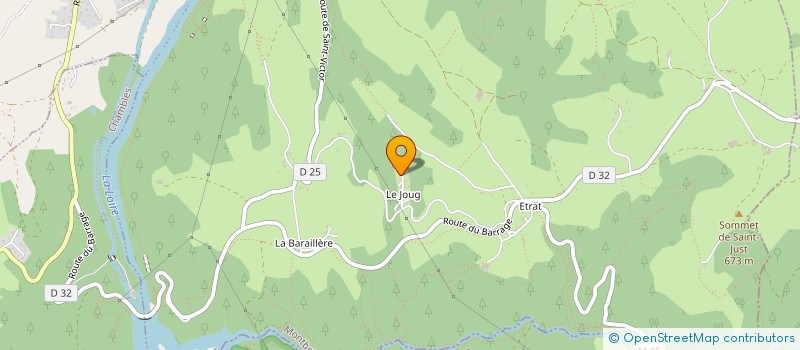 localisation de l'entreprise KASSYOPEE  SAINT-JUST-SAINT-RAMBERT