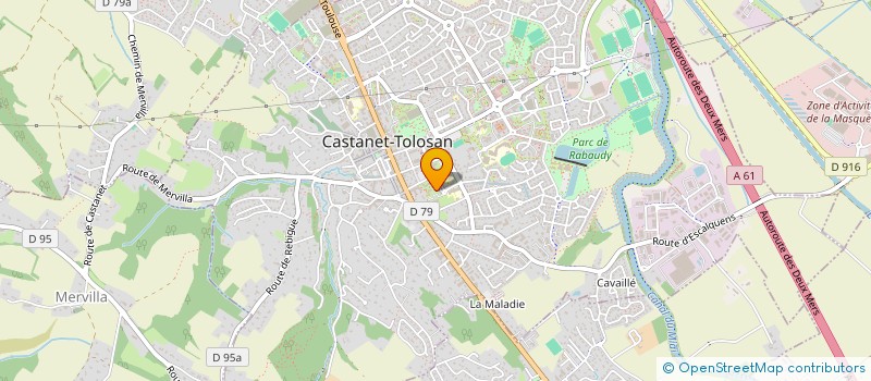localisation de l'entreprise KAST'ASSO à CASTANET-TOLOSAN