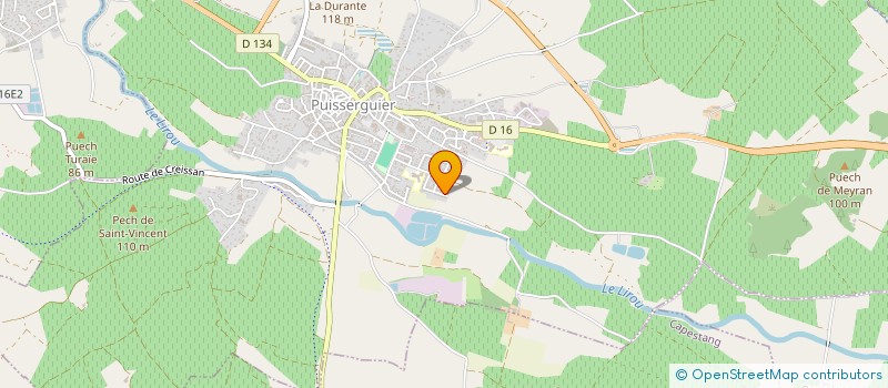 localisation de l'entreprise KASTEF IMMO  PUISSERGUIER