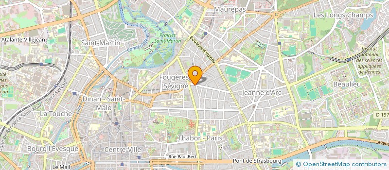 localisation de l'entreprise KASTEL EREK  RENNES