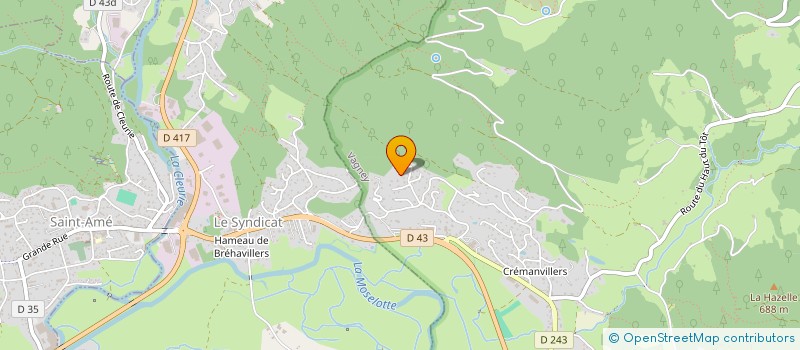 localisation de l'entreprise KASTELAU  VAGNEY