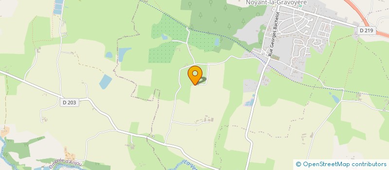 localisation de l'entreprise KASTELE à SEGRE-EN-ANJOU BLEU