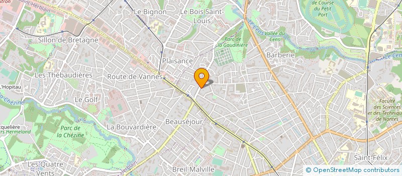 localisation de l'entreprise KASTELKOZ  NANTES