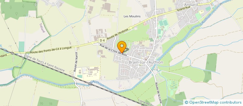 localisation de l'entreprise KASTELL à LOIRE-AUTHION