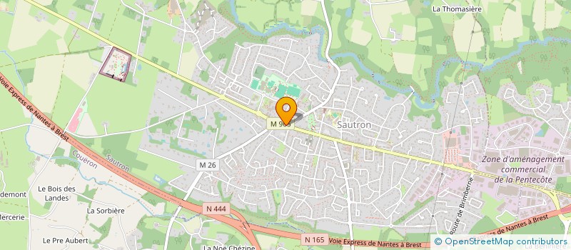 localisation de l'entreprise KASTELL-BIHAN à SAUTRON