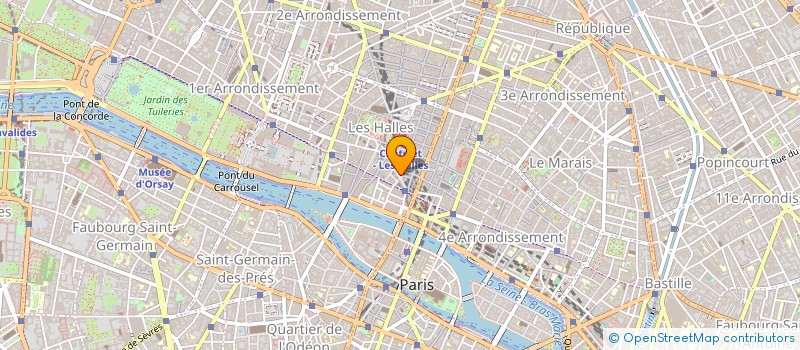 localisation de l'entreprise KASTELL NEGOCE à PARIS