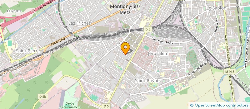 localisation de l'entreprise KASTEN à MONTIGNY-LES-METZ