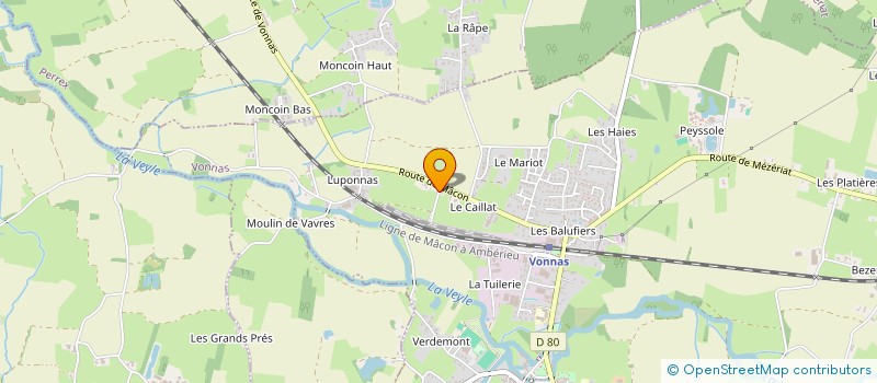 localisation de l'entreprise KASTHO  VONNAS