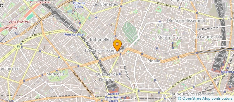 localisation de l'entreprise KASTOR à PARIS