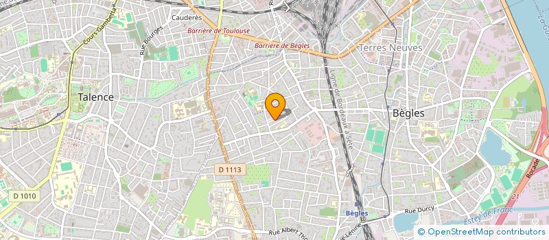 localisation de l'entreprise KASTOR à BEGLES