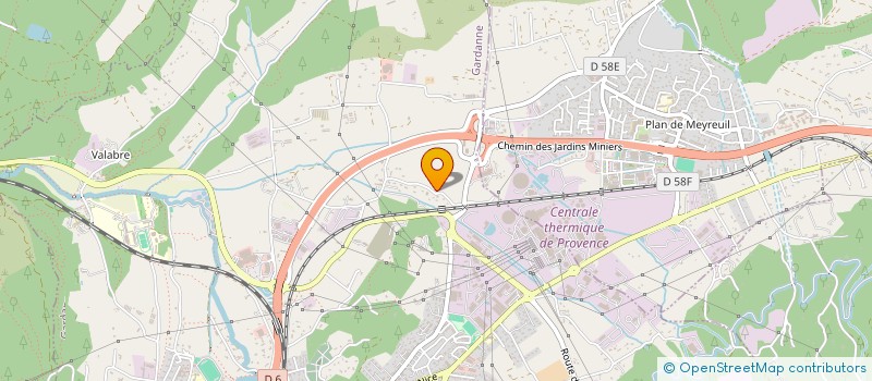 localisation de l'entreprise KASTOR à GARDANNE