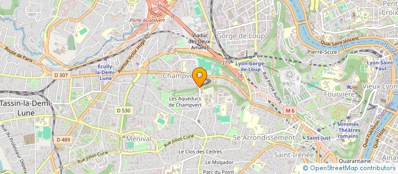 localisation de l'entreprise KASTOR AGILE COMPAGNIE DE THEATRE à LYON