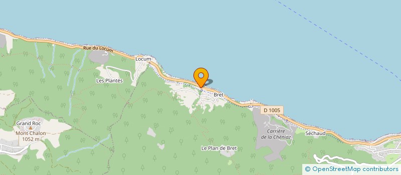 localisation de l'entreprise KASTRO-JETA  SAINT-GINGOLPH