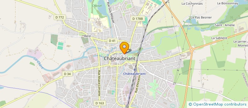 localisation de l'entreprise KASUMOV CONSTRUCTION à CHATEAUBRIANT