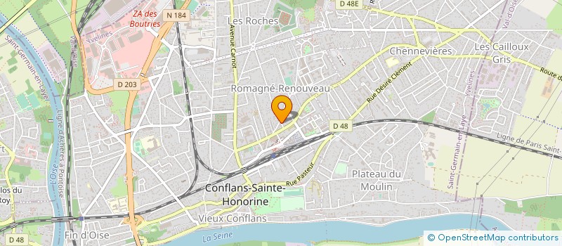 localisation de l'entreprise KASUYA  CONFLANS-SAINTE-HONORINE