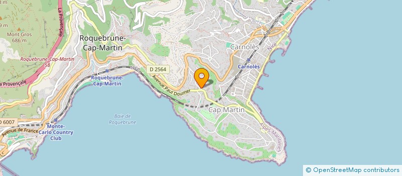 localisation de l'entreprise KASY IMPORT à ROQUEBRUNE-CAP-MARTIN