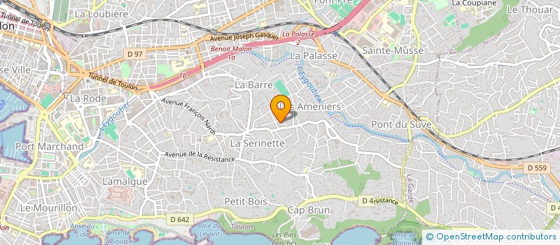 localisation de l'entreprise KASZKO  TOULON