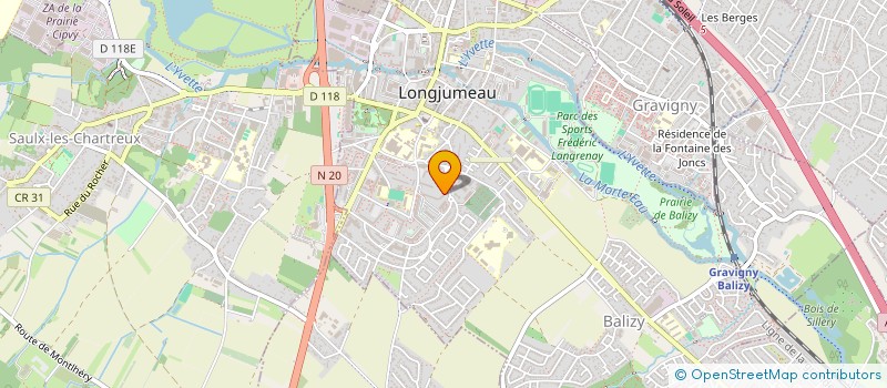 localisation de l'entreprise KAT ASSISTE à LONGJUMEAU