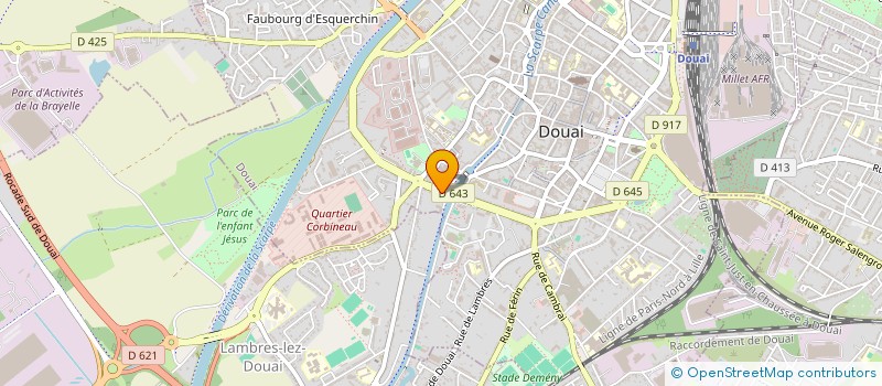 localisation de l'entreprise KAT-KAT'ZART à DOUAI