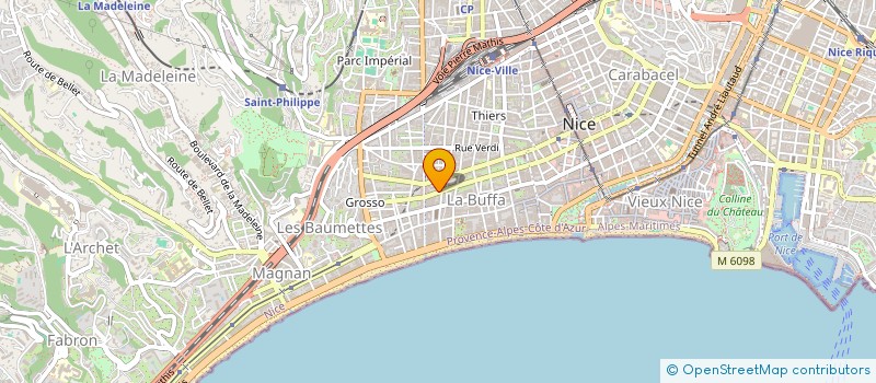 localisation de l'entreprise KAT'LINE à NICE