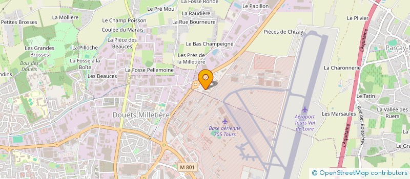 localisation de l'entreprise KAT&MINI  PARCAY-MESLAY