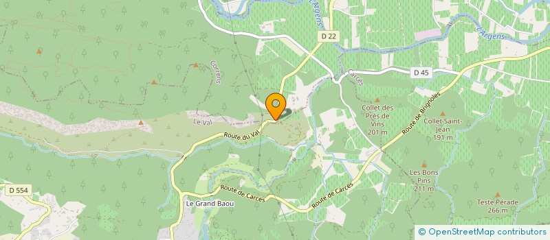 localisation de l'entreprise KAT PAT CONCEPT  LE VAL