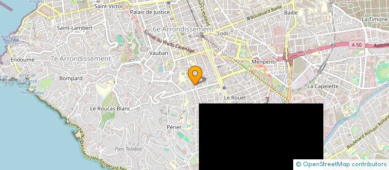 localisation de l'entreprise KAT1 à MARSEILLE